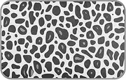Amooorous Black and White Leopard Skin Texture Summer Cool mat for Dogs Self Cooling cat Blankets for Chihuahua Outdoor Waterproof tapete refrescante para mascotas M