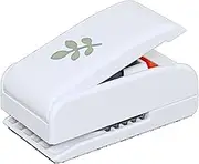 DECOP Paper Intelligence Standard Punch 5 Leaf White ABS/Zinc Die Cast DSP0090