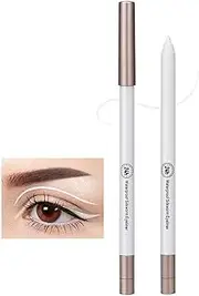 Waterproof Eye Liner | Eye Liner Makeup Pencil - Long-Lasting Waterproof White Eye Liner Pencil, for Under Eye Highlighting, Eyelash Makeup
