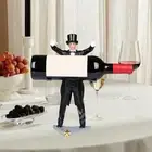 Magician Wine Rack Decorative Creative Ornament Red Wine Display Holder Wine
