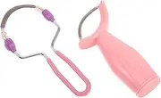 Outanaya Facial Epilator for Women Hair Removal Spring Manual Face Hair Removal Portable Sweat Absorbing Tool Precise Lip Hair Rem