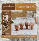 Copper Chef Copper Eggs XL Non Stick Coating 4 XL Maker - NEW