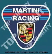 MARTINI RACING DECAL STICKER VINTAGE MOTOR RACING EDM JDM MOTORSPORT STICKERS