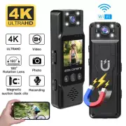 WiFi HD 1080P Video Recorder DVR IR Night Cam Camcorder Mini Body Police Camera