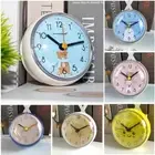 Art Mini Sucker Minimalist 3D Wall Watch Shower Clocks Home Decor Wall Clock