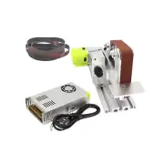 220V Electric Mini Polishing Sanding Machine Bench Sander Belt Grinding