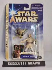 Star Wars 2004 Saga HOF Obi-Wan Kenobi Coruscant Chase c85-1