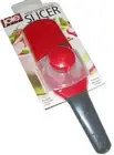 Joie msc ~ Mini Mandoline Slicer with Protective Slide Guide ~ Red ~ 8.25" Long