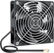 High CFM Computer Fan, KEYFANCLUB 12V 4-PIN PWM Register Booster Fan 120mm x 38mm for Mining Machine RV Fridge Server Cabinets CPU GPU Cooling