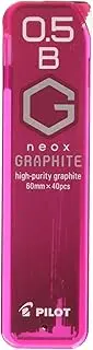 Pilot G Neox B Grade Graphite Mechanical Pencil Lead Refills, 0.5 mm Lead Size