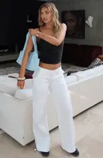 Sorbet Days Cargo Pants White