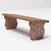 Walnut Meditation Stool, Solid Wood Kneeling Stool, Prayer Stool with Carvings, Polished and Smooth, Foldable Tea Stool, Yoga Stool,A