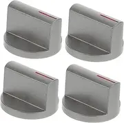 BEBEMOKO 4pcs Gas Stove Control Knobs Replacement for Household Cooktops Easy to Install Lightweight Design for Gas Stoves and Furnaces
