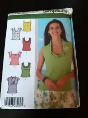 Simplicity Pattern 4539 Misses Knit Tops Size 14-22