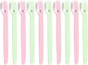10PCS Small Eyebrow Shaver Eyebrow Razor Small Head Eyebrow Face Razors Dermaplaning Blades for Face Shavers Eyebrow Razors Shaper Face Shaving Blade Women Face Shavers for Women