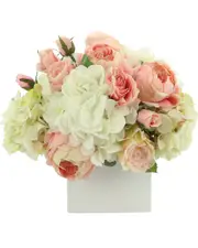 Creative Displays Mixed Floral Arrangement with Roses, Peonies & Hydrangeas
