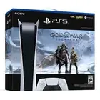 Brand New Sony PS5 Digital Edition Console God of War Ragnarök Bundle - White