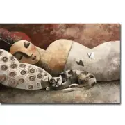 The Invader by Didier Lourenco Gallery-Wrapped Canvas Giclee Art (16 in x 24 in)