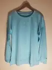 La Mode Teal/Aqua Long Sleeve Women's Top Size Medium New With tags