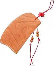 Healeved Wooden Board for Head Massage Compact Durable Scraping Tool for Improved Skin Elasticity and Integration for Go Use