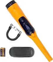 Fully Waterproof Portable Pinpointing Gold Metal Detector with LED Flashlight, 360° Scan Searching Pinpointer, IP68 Underwater to 12m/40feet High Sensitive Treasure Hunter for Adults and Kids