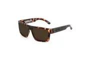 Carve Volley Sunglasses in Matte Tortoise Injected Brown Polarised