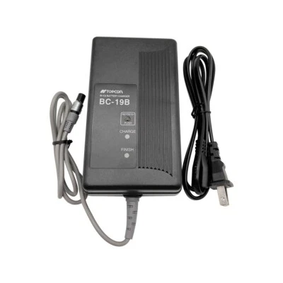 NEW TOPCON BC-19B CHARGER 2 PIN FOR TOPCON BATTER BT-32Q BATTERY