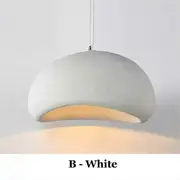 Japanese Wabi Sabi Chandelier Modern Minimalist Dining Living Room Pendant Light Bedroom Bar Designer Homestay E27 Hanghing Lamp Warm White B - White