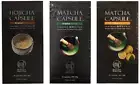 matcha capsule pods for nespresso machine (matcha, hojicha, yuzu matcha)
