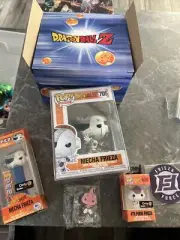Funko Box: Dragon Ball Z 5 PC GameStop Exclusive Perfect Cell #845 Mecha Frieza