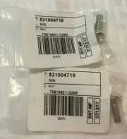 2 Husqvarna 531004716 Bolt for 123, 125, 132, 225, 232, & 240 Trimmers & Edgers