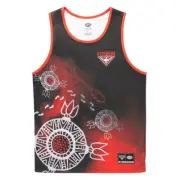 Essendon Bombers AFL Mens Indigenous Training Singlet by Sporting House
