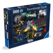 1000pc Ravensburger Back To The Future Theme Family Jigsaw Puzzle Set