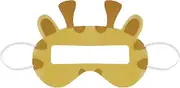 Geekria Pack of 50 VR Cartoon Disposable VR Headset Mask, Hygienic VR Eye Cover Mask, VR Headset Cover Mask, Universal Mask for VR, Compatible with Headset for Children (Deer)