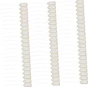 GRADENEVE 500Pcs Price Tags with String Paper Jewelry Tags for Clothing Shoes Crafts and Stationery Writable Display Labels for Marking Prices Easy to Use and Hang