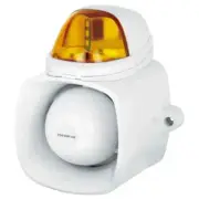 Seco-Larm Enforcer SH-816S-SMQ/A 4-in-1 Multi-Purpose Siren/Strobe ( Amber )