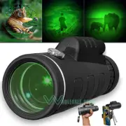Monocular Telescope 40x60 HD Zoom Waterproof Hiking Hunting +Tripod +Clip