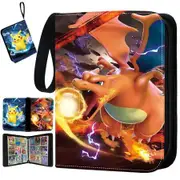 Pokemon Cards Album 900 Capacity Book Cartoon Anime EX GX Collectors Folder 9 Pockets 50 Pages Holder Trading Game Storage Organiser