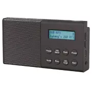 Laser DAB+ and FM Portable Radio with Bluetooth and LCD Display. SPK-DABFM-429