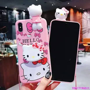 新款推薦 卡通Hello Kitty手機殼適用Samsung J2 J4 J5 J6 J7 prime plus- 可開發票