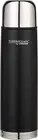 Stainless Steel Vacuum Insulated Slimline Flask 1L Matte Black