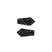 (W) Louis Vuitton x Murakami Takashi Monogram Multicolor Mini LV Backstage Hair