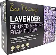 Lavender Infused Memory Foam Pillow, 60 x 40 x 13cm