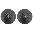 Kitchen Range Hood Replacement Filters with Activated Carbon Pack of Two