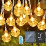 Solar String Lights for Outside, 56FT 100 LED Solar Patio Lights Outdoor Wate...