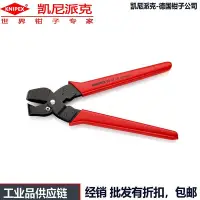 在飛比找Yahoo!奇摩拍賣優惠-凱尼派克knipex90 61 16德國線槽剪切鉗專業開槽鉗