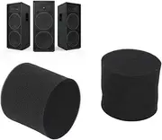 2pcs Speaker Port Tube Sponge, Upgrade Subwoofer Cabinet and Bass Air Vent Sponge Replacement, 90mm Diameter 80mm Height for Speakers