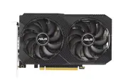 ASUS AMD Radeon DUAL-RX6500XT-O4G-V2 RX 6500 XT V2 OC Edition 4GB GDDR6 with two powerful Axial-tech fans and a 2-slot design for broad compatibility DUAL-RX6500XT-O4G-V2