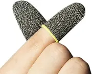 Game Finger Sleeve - Breathable Touchscreen Finger Sleeves for Mobile Gamingg | Anti-Sweat Gamerr Thumb Protector for Games & Controllers | Sensitive Touch Gamingg Gloves for Smooth Gameplay