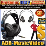 PreSonus HD7 Semi-open Monitoring Headphones
